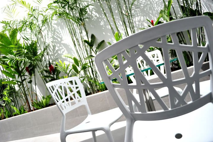 Aku Hotels in the San Isidro District in Lima has a terrace