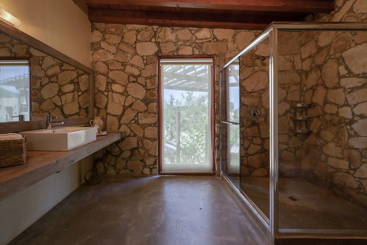 Bathroom of a villa master suite