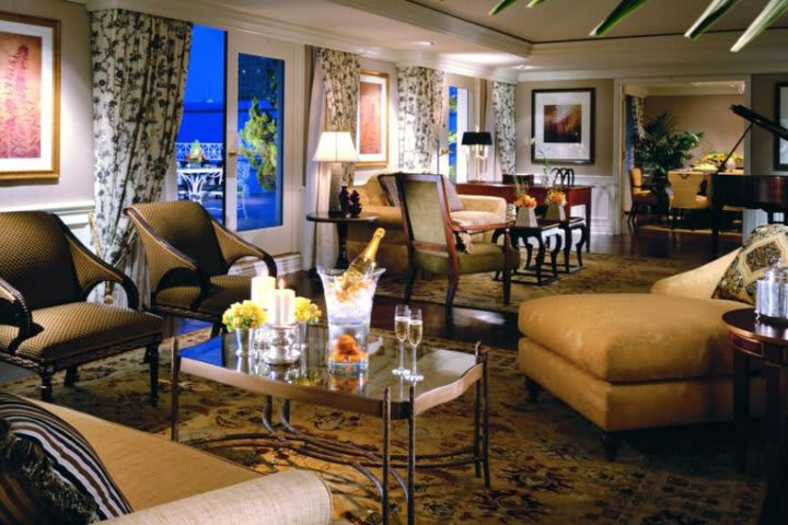 Presidential suite at The Ritz-Carlton, hotel in San Francisco