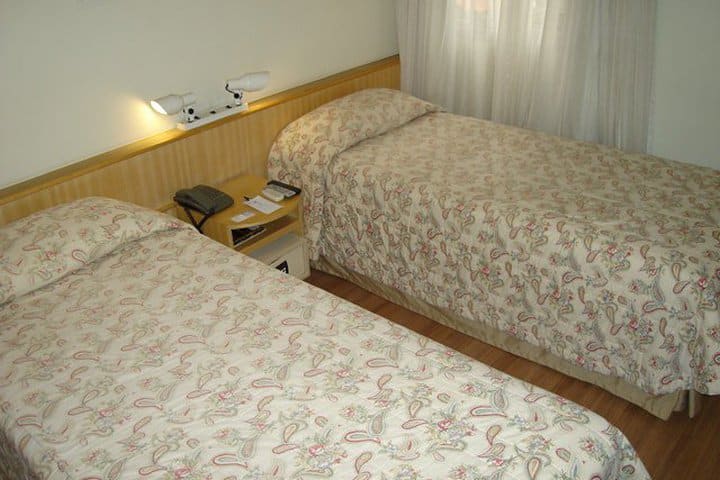 Guest room at the Century Paulista Flat in Sao Paulo