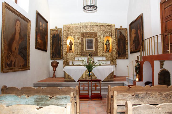 The hacienda has a chapel