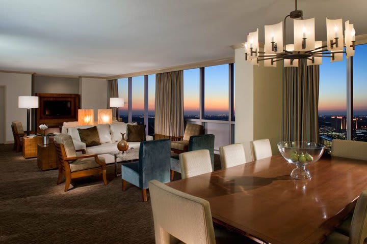 Suite penthouse del hotel The Peabody en Orlando, Florida