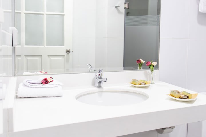 Lavabo en una habitación