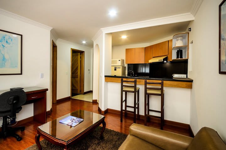 Dinning area in a standard apartment