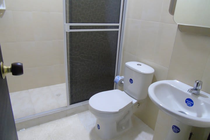 Baño privado con ducha