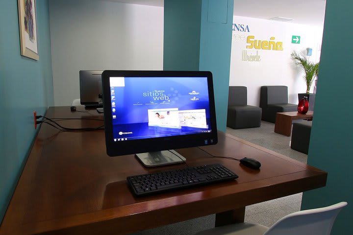 Facilities include a business center