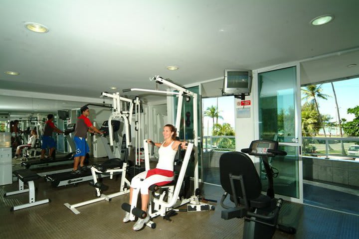 The Beach Class Suites hotel has a fitness center