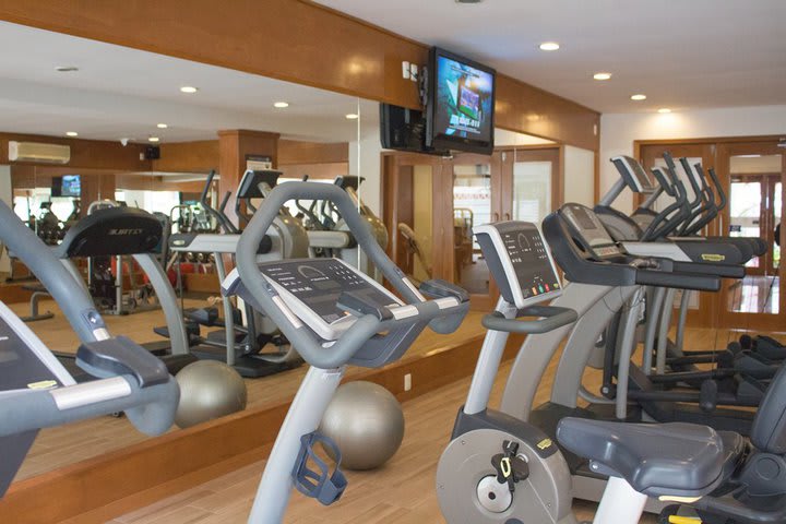 Facilities include a fitness center