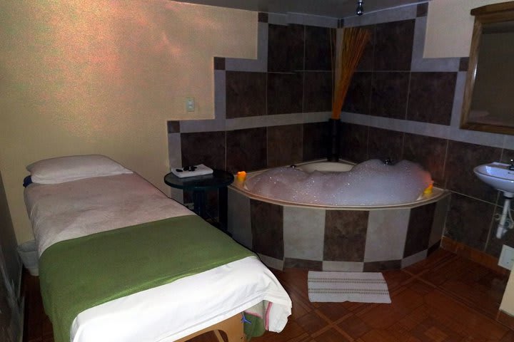 Sala de tratamientos en el spa