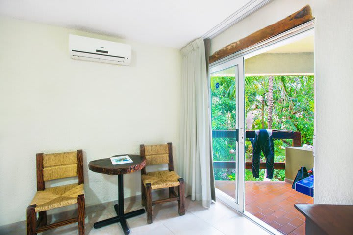 Balcony of a superior guest room