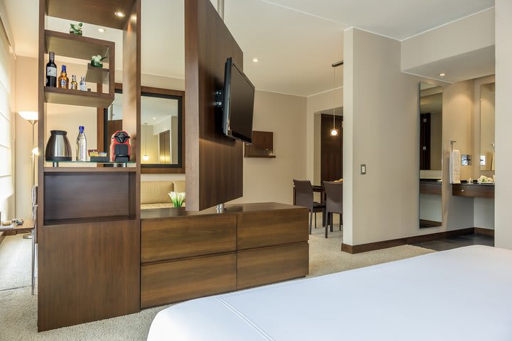 Interior de una junior suite