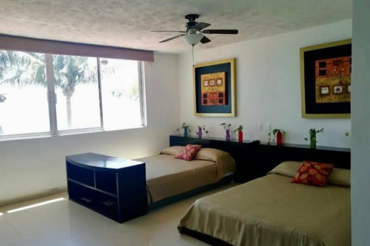 Habitación con dos camas