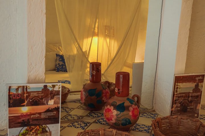 Mexican elements in the decoration