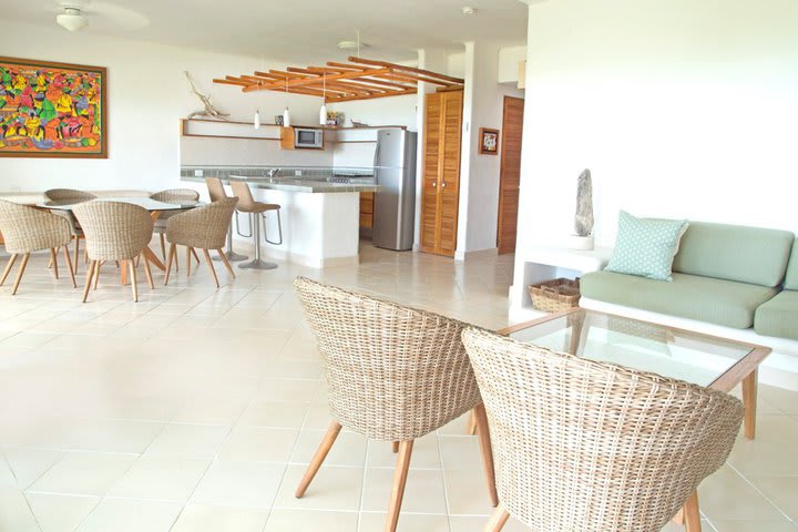 Villas with equipped kitchen