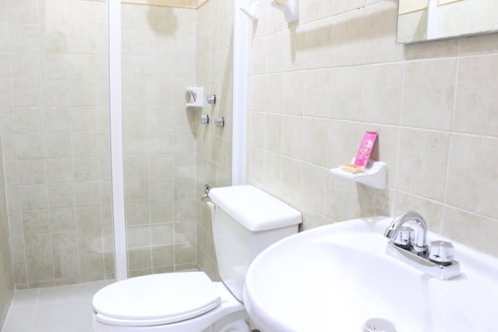 Baño privado con ducha