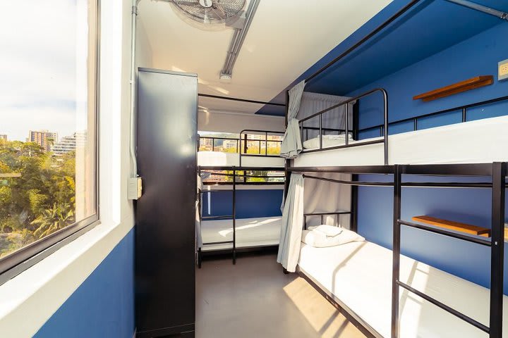 Bed in 8-Bed Dormitory Room