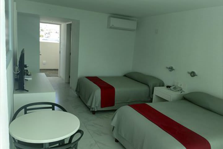 Guest room with two beds