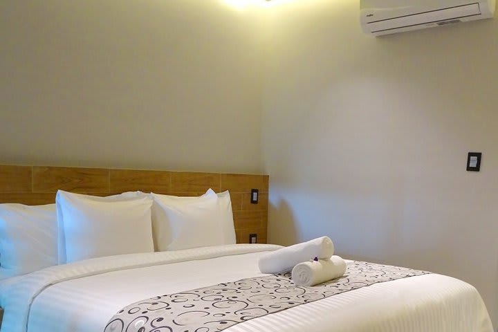 Accommodations are equipped with air conditioning