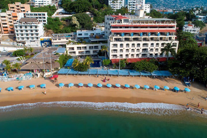 Vista de la caleta