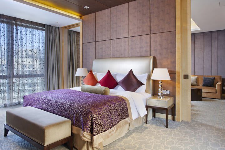 Superior room at the Crowne Plaza Beijing hotel in Chaoyang