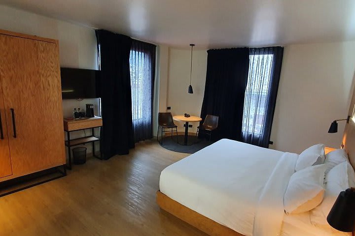 Habitación con una cama