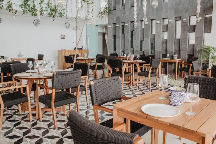 Restaurant with modern Mexican cuisine