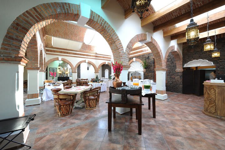 Cassia restaurant at the Imperio de Angeles hotel in San Miguel de Allende