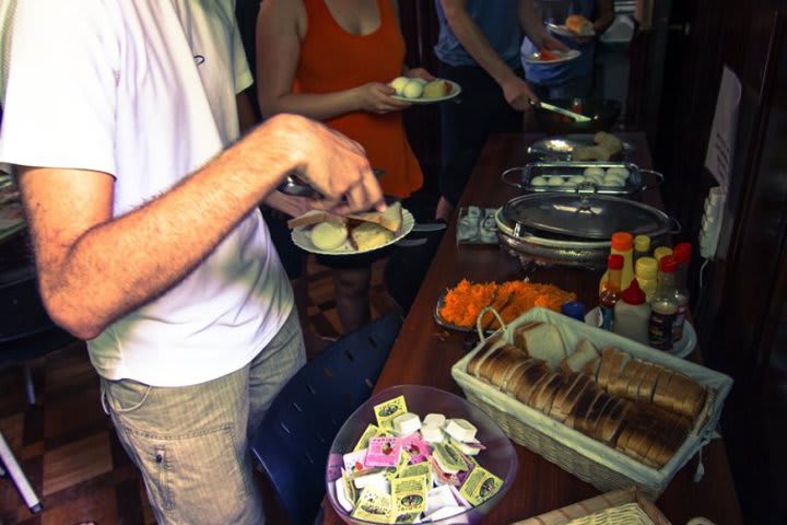 El CabanaCopa Hostel en Río de Janeiro ofrece desayunos