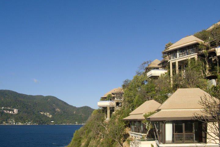 Spa pavillion at Banyan Tree Acapulco