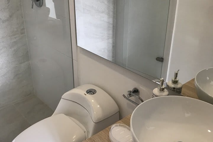 Baño privado con ducha