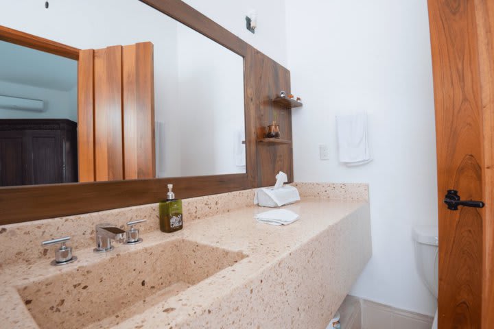 Interior of a private bathroom