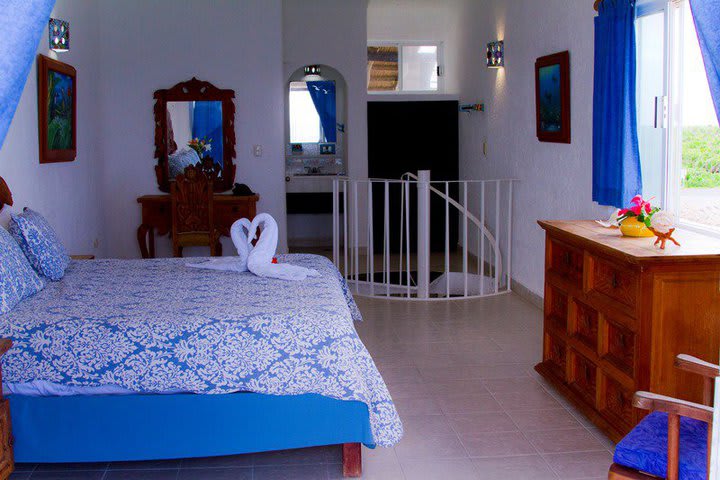 El hotel Ventanas al Mar Cozumel cuenta con 14 habitaciones y suites