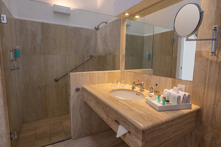 Bathroom in a Brisas Beach Club casita