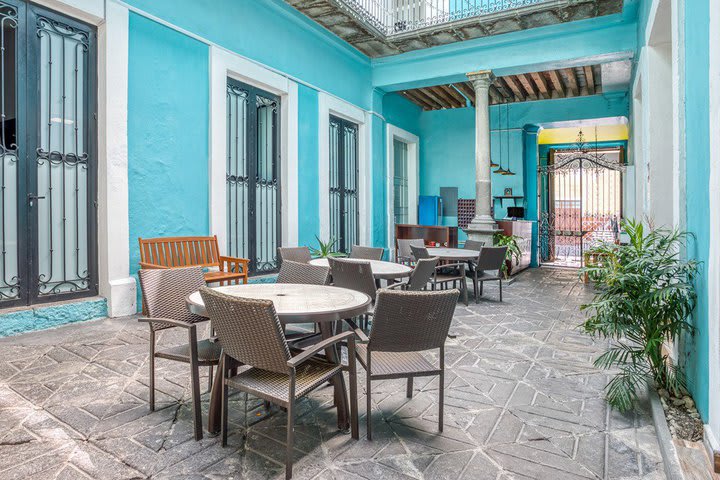 View from the interior courtyard