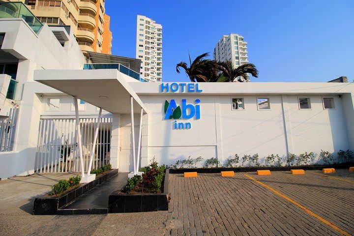 Exterior view of the hotel