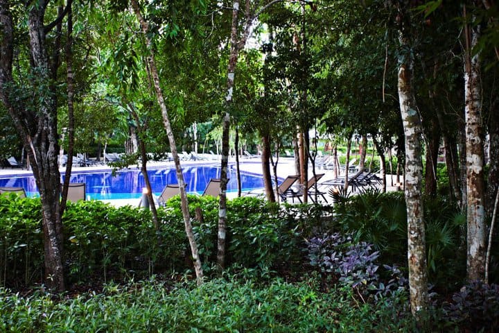 Jardines del hotel