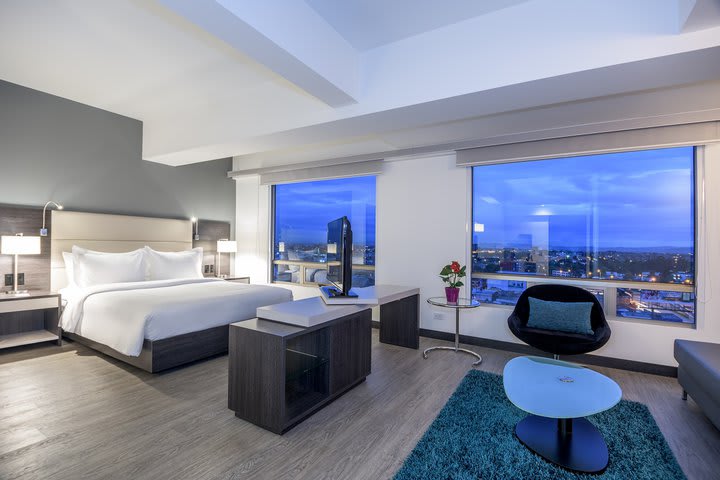 Habitación superior con vista a la ciudad