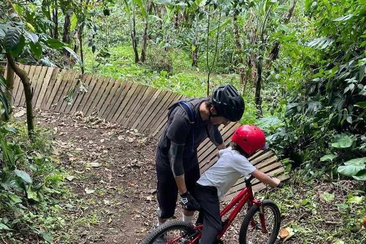 The hotel offers a children’s biking track