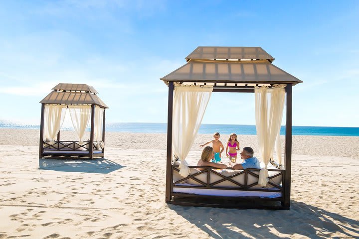 Cabins at the beach