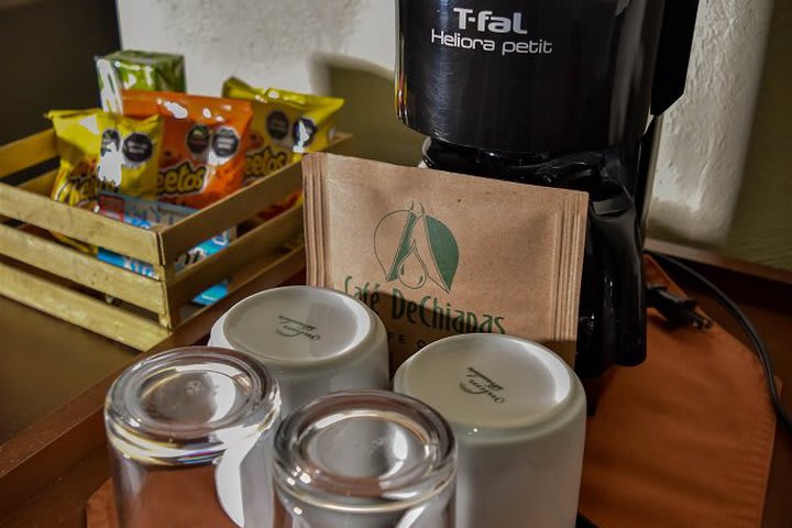 Coffeemaker of an executive king guest room