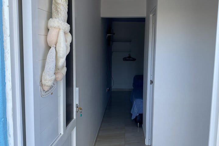 Entrada de un apartamento