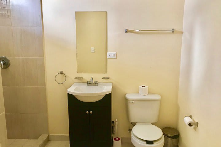 Interior de un baño