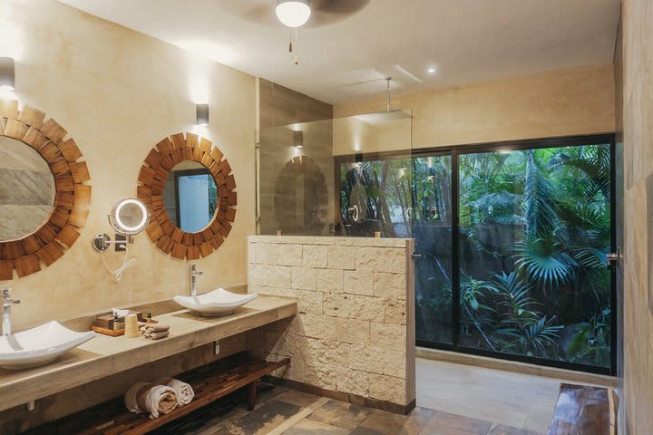 Baño de una villa