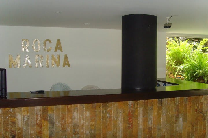 Recepción del hotel