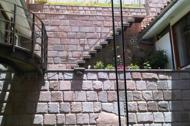 Escaleras de acceso a la terraza