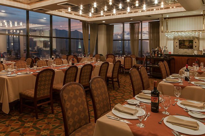 El Mirador restaurant is available for dinner