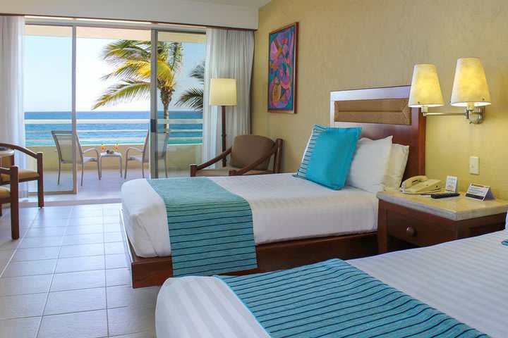 Some rooms offer ocean view