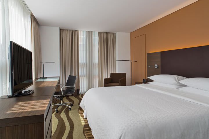 In-room free wireless internet access is available