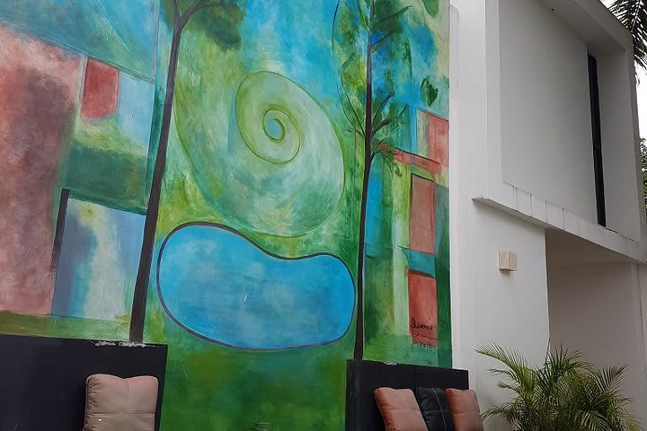 Murales del hotel