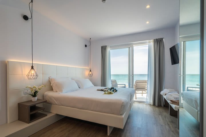 Deluxe Double Room, Terrace, Sea View